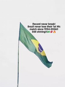 Brazil never lose first World Cup match since 1934 — 1934-2026 streak