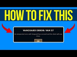 How To Fix Vanguard Error Van 57 in League of Legends [EASY FIX]