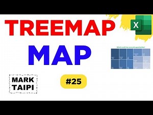 📊 Excel Treemap Chart – The Best Way to Organize Data!