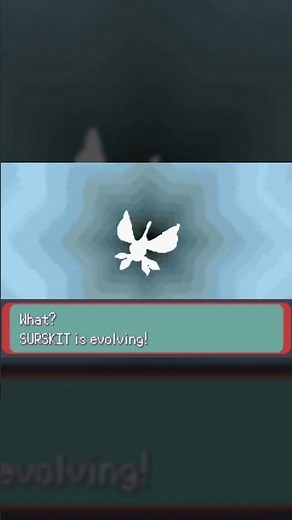 Surskit evolution in Pokemon Emerald #Pokemon #Shorts