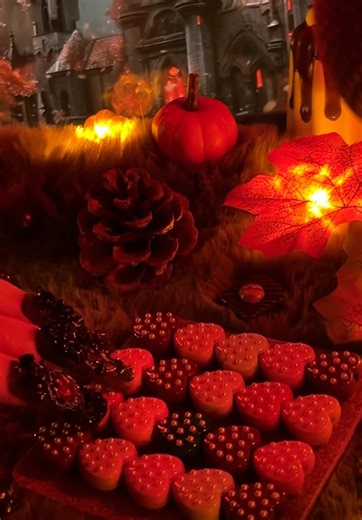 🏰🍁🍂🌲✨#asmr #asmrsounds