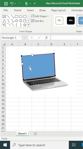 Laptop Screen Editing Trick | Easy Photo Effect 💻✨
