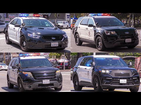 LAPD Responding Code 3 (Compilation 23)