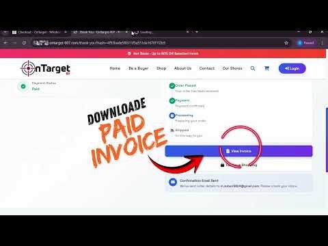 How to Process Your Order Payment on ONTARGET Website | Step-by-Step Guide