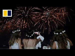 World ushers in New Year with dazzling fireworks display