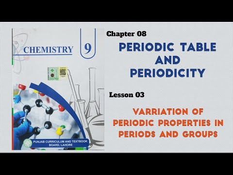 Variation in Periodic Properties | Atomic Radius | Chemistry Class 9 | Chapter 8