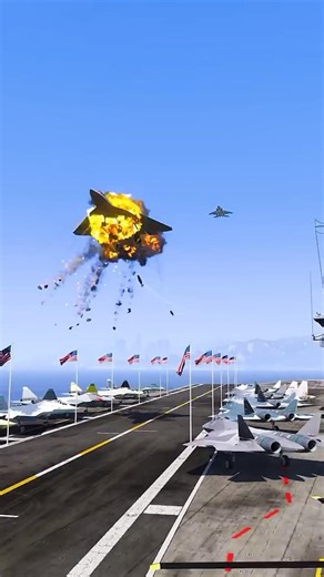 Jet Missile Target Lock on Fighter Jets in Mid-Air Dogfight ep504 gtaV #shorts #short