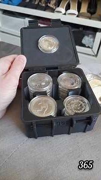 Silver Coin Storage Build Process #preciousmetals #silver #silvercoins