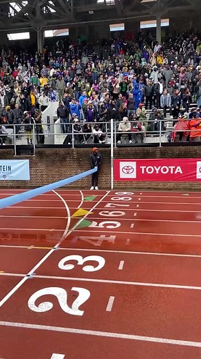 163K views · 1.1K reactions | By Two ONE THOUSANDTHS! Olympian and @philadelphiaeagles WR Devon Allen repeats as #PennRelays 110m champ in 13.46! | FloTrack | Facebook