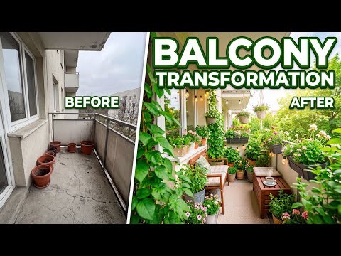 How to Make a Balcony Garden at Home | Easy & Low Budget