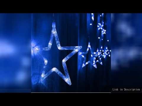 2.5M 138 led star string lights Christmas fairy light garland led curtain for wedding home party bir