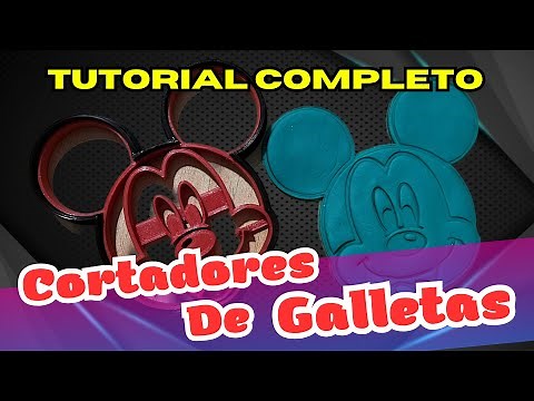 Cómo hacer CORTADORES de galletas🍪 Impresión 3D🖋️