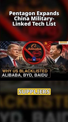 Pentagon Flags Alibaba & Baidu Over China Military Links