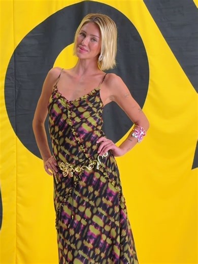 Delilah Belle's Fierce Walk in Desigual SS26