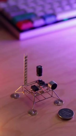 DIY ATTiny85 VU Meter with SK6812 RGB LEDs