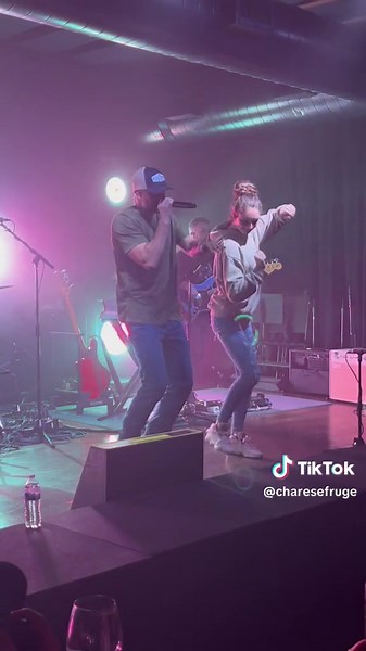Walker Hayes and His Teenage Daughter Performing the Fancy Like Dance