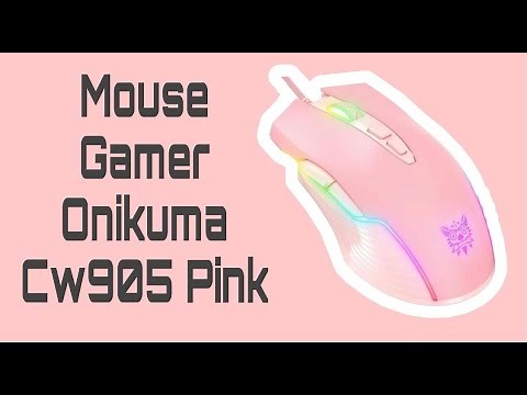 MOUSE GAMER ONIKUMA CW905 PINK | MOUSE GAMER JUEGOS | ONIKUMA | Slim Company