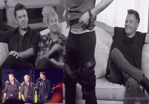 Westlife watching their own concert 😁 | Westlife Moments
