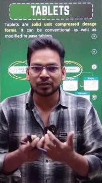 KGMU PHARMACIST REVISION ONE SHOT VIDEO ON TABLET DOSAGE FORM I RML PHARMACIST I RRB PHARMACIST