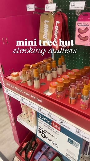 Mini Tree Hut stocking stuffers at Target! 3 scents with 4 products to choose from and they are $5 each! | Trendy Fave Finds