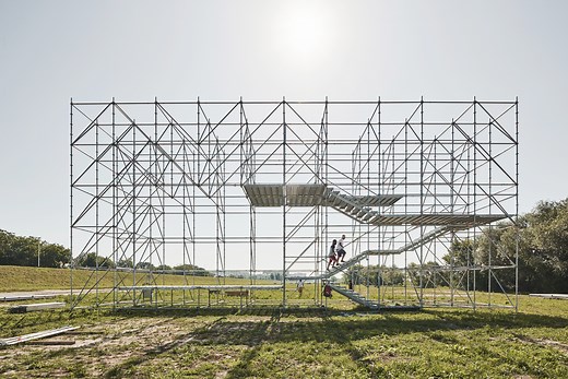 Sava Installation / Openact Architecture   Sara Palomar Studio