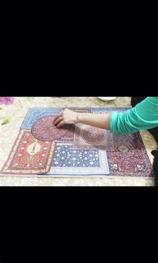 Rug Making Process Step by Step | #aestheticcraft #pakistanicreators #cozyhomedecor #rugart
