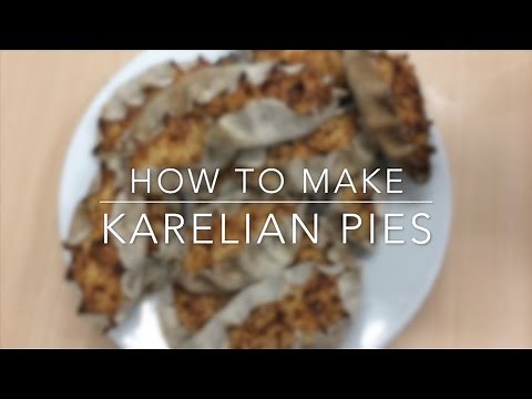 HOW TO MAKE FINNISH KARELIAN PIES | Karjalanpiirakka