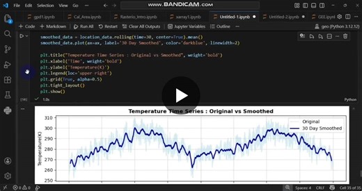 #pythonlearning #datascience #climatedata #beginnercoder #datavisualization #matplotlib #xarray #codingjourney | Muhammad Mehdi