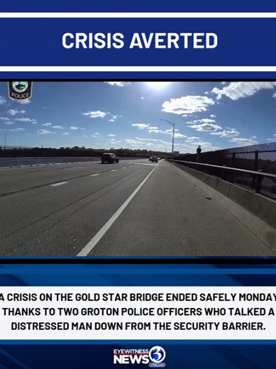 Police Crisis Intervention on Gold Star Bridge
