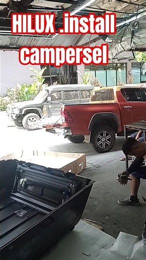 #new hilux install campersel cmjd car accessories