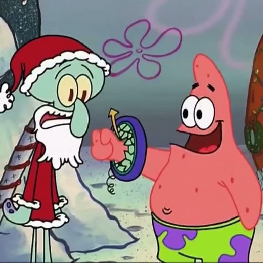 Patrick Star: Wow, a wrist watch!