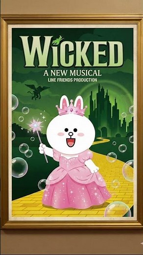 Cony stars as Glinda in wicked! ☺️💗💗💗✨✨✨🫧🫧🫧🪄🪄🪄 #broadway #musical #wicked #glinda #cony