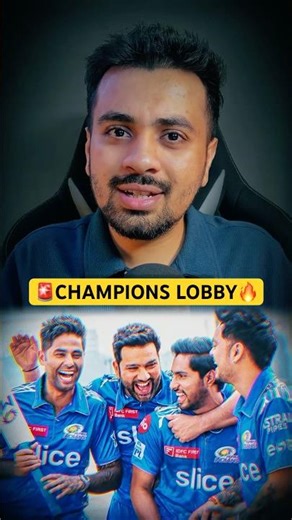 🚨Champion Leaders LOBBY🤯Mumbai Indians Rohit Sharma Suryakumar Yadav India won T20 World Cup 2026
