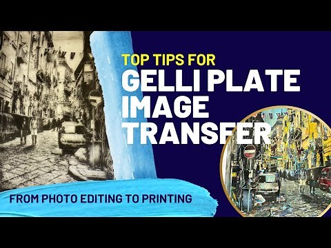 Top Tips for Gelli Plate Image Transfers