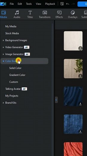 How to Access Media in the Library Window | PowerDirector