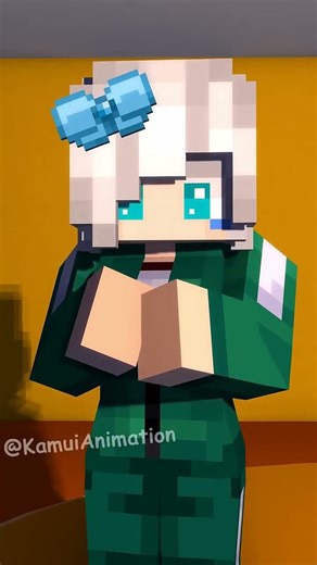 Survive the Mingle Game!💀 (Squid Game) -MAIZEN Minecraft Animation #shorts