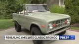 Jim O'Brien unveils his classic 1970 Bronco