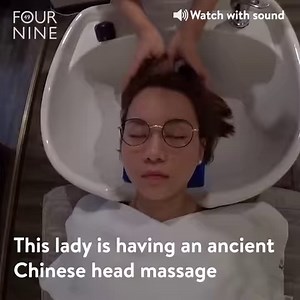 12M views · 53K reactions | This massage involves steaming your hair  | Four Nine | Facebook