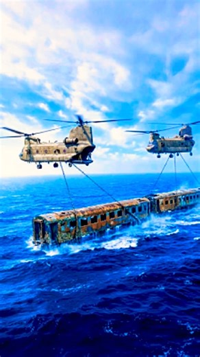 A Train Lost Under the Ocean for 200 Years — Now Reborn as a Super Vessel