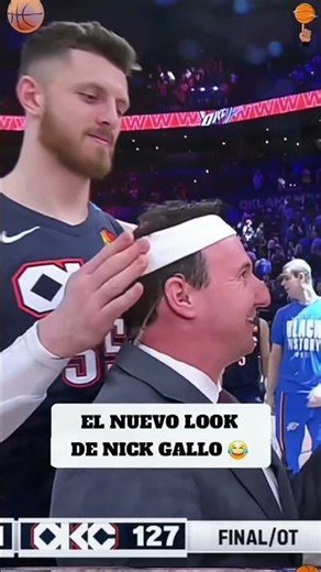 Nick Gallo is going down as a sports broadcast legend😭🔥 #okcthunder #sidelinereporter #tshirt