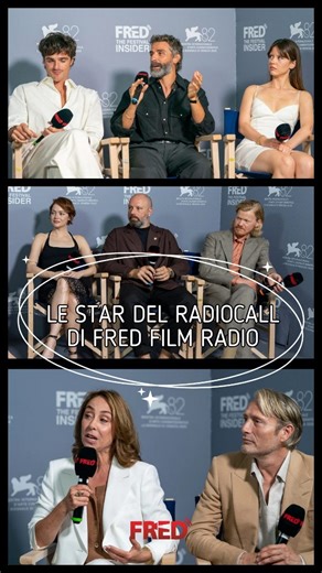 ✨ Venice82 is almost over, but the FRED Film Radio radiocall hasn’t...