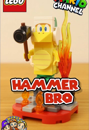 Lego Mario Hammer Bro Speed Build Tutorial