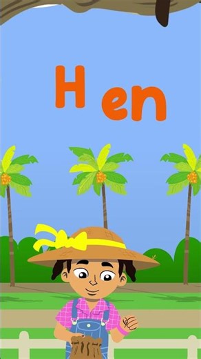 Learn to Pronounce 'Hen' | Kids Learning Videos #shorts | BoomKanoo
