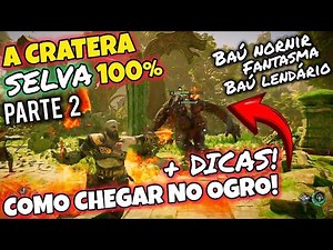 STONE THROWING OGRE - THE COMPLETE JUNGLE Part 2 - THE CRATER 100% God of War Ragnarok #091