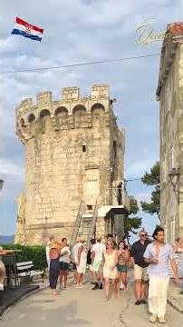 Korčula Island, Croatia 🇭🇷 | Beautiful Old Town & Adriatic Summer