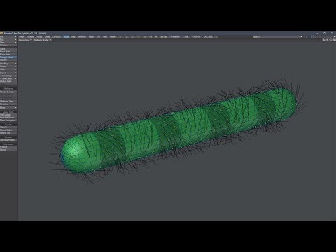 LightWave Hair - 2x Bias Directions - Guides