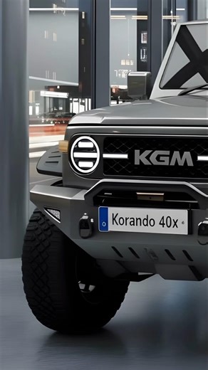 2027 KGM Korando 40X 공개되자 전 세계가 충격받은
