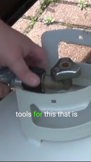 Grill Propane Tank Installation #diy #shorts #fyp