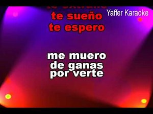 Miriam Hernandez Tonto karaoke