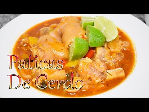 Stewed Pig's Feet (Pig's Feet) - Cooking with Yolanda